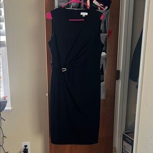 Calvin Klein Black Midi Dress